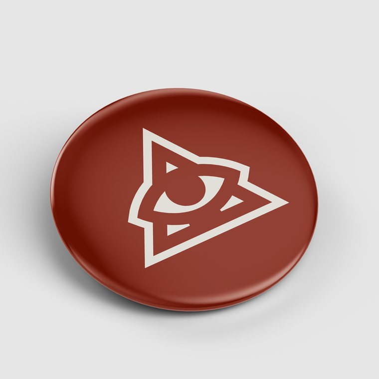 Mark Enamel Pin